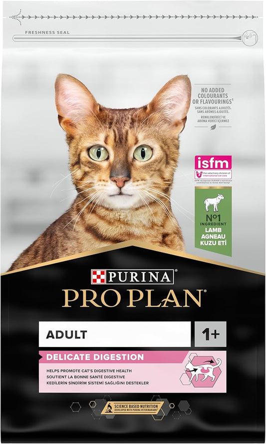 Pro Plan Delicate Lamb Dry Cat Food, 10 kg
