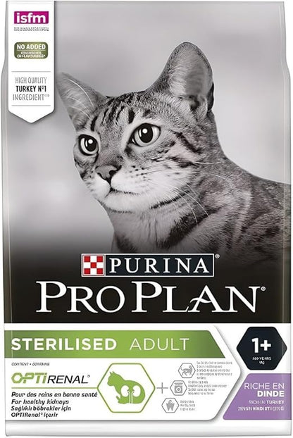 Pro Plan Sterilized Turkey Dry Cat Food, 10 kg