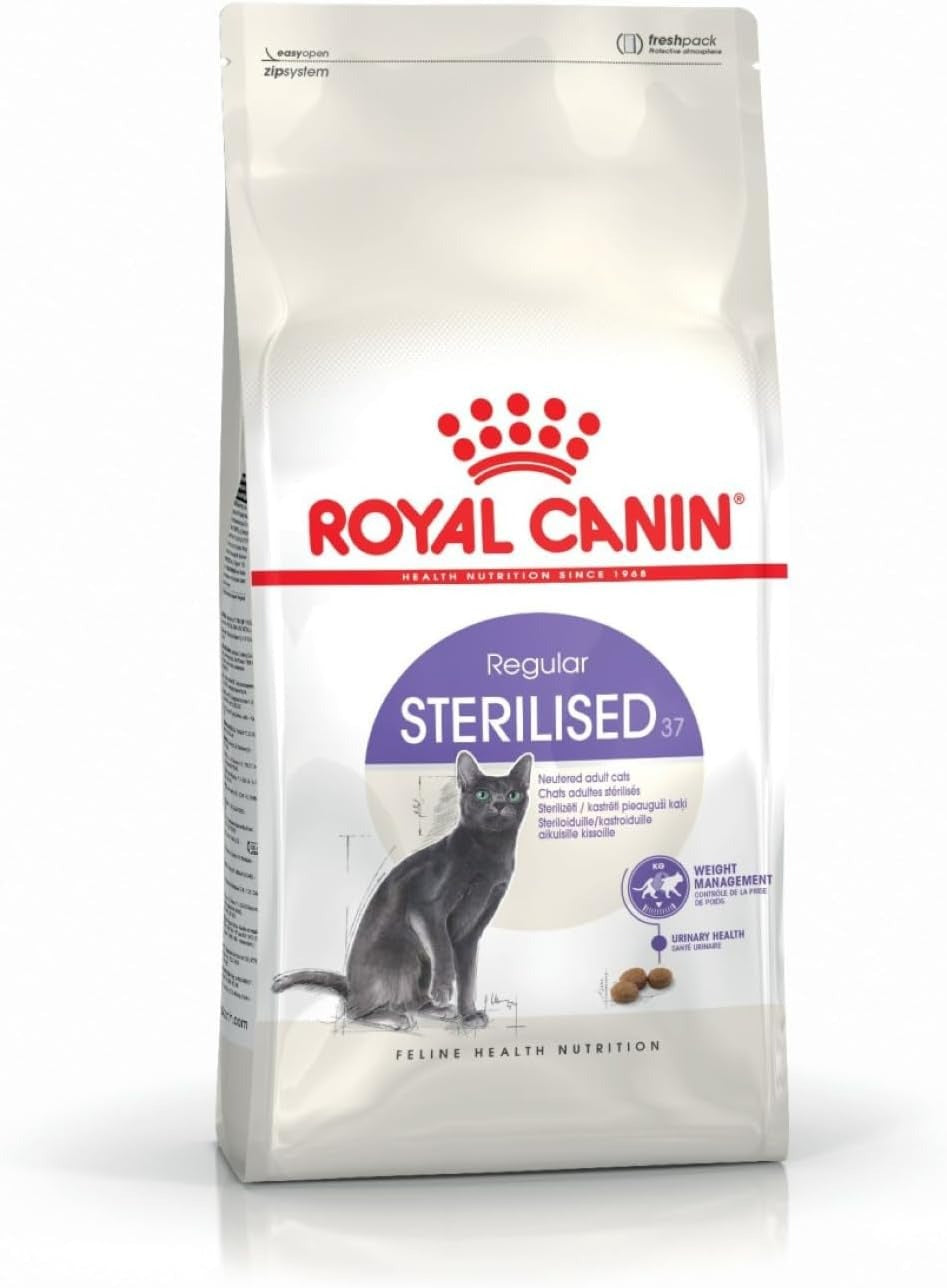 Royal Canin Sterilized 37 Cat Food for Neutered Cats, 15 kg